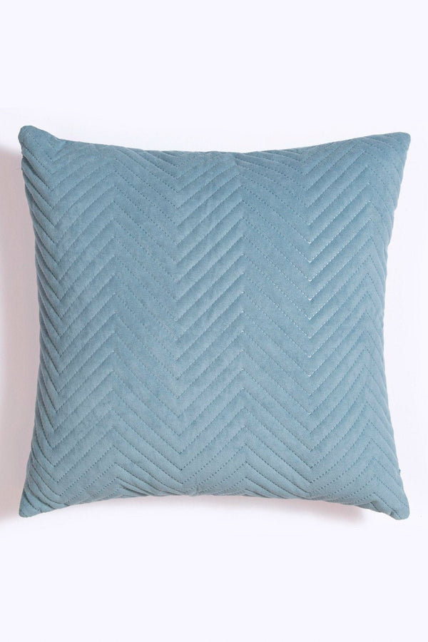 Sapphire Chevron Quilted 1 - Cushion Cover