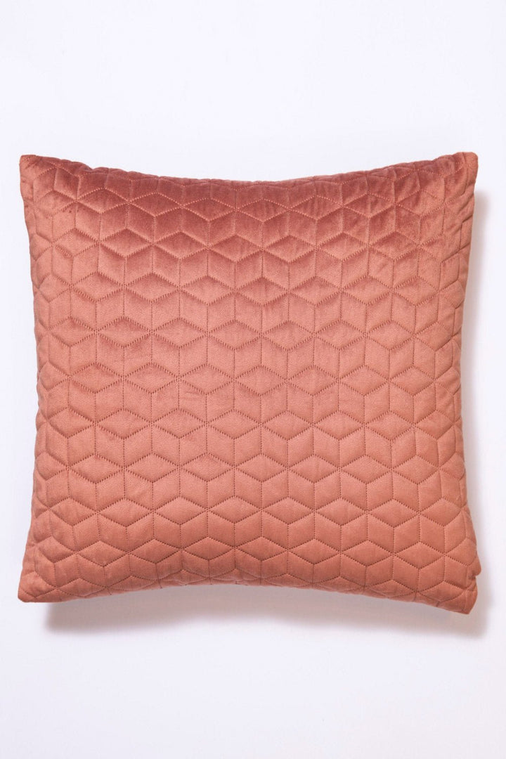 Sapphire- Octagon Quilted - Cushion Cover