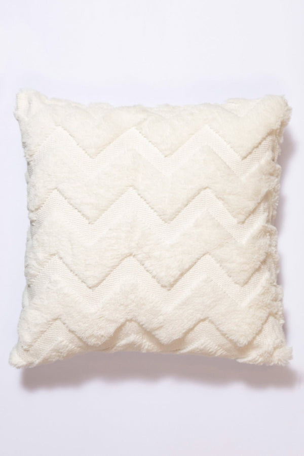 Sapphire- Chevron Fur 1 - Cushion Cover