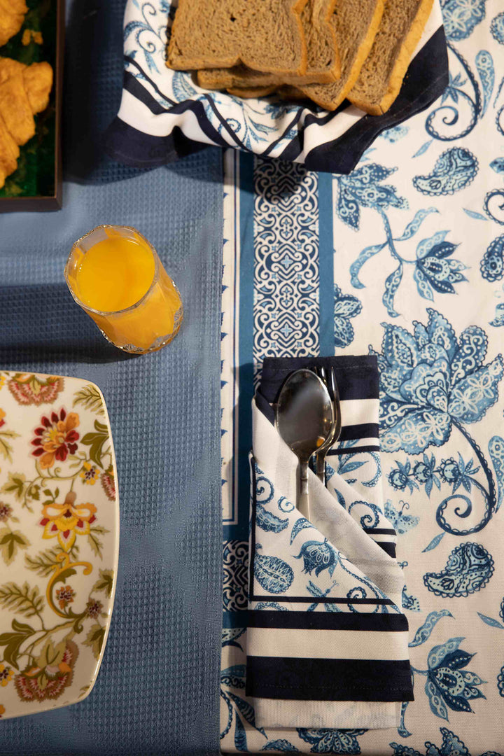 Sapphire- Blue Flora - Placemats (Set of 4)