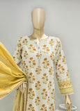 HZ Textile Printed Cotton Unstitched 3 Piece Suit - HZ24PD PDC-26