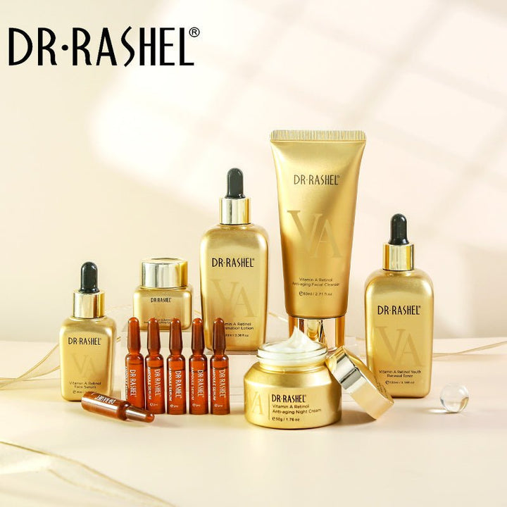 Dr Rashel- Vitamin A Retinol age-defying & rejuvenation skin care kit 12pcs