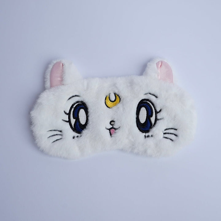 White Cat Sleeping Mask