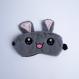 Shiny wear Cute Grey Rabbit Sleeping Eye Mask 