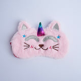 Style Pop Soft Unicorn Cat Eye Mask Sleeping Mask