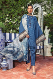 Maria B- Secret Garden Embroidered Lawn Suit by M Prints- 4B