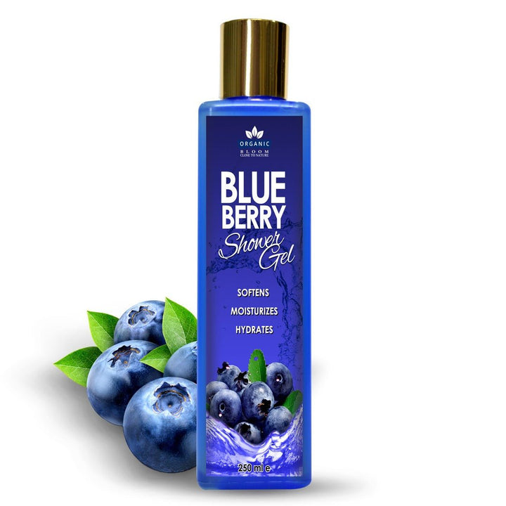 Organic Bloom- Blue Berry Shower Gel 250ml