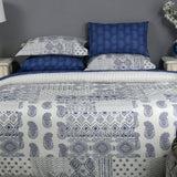 Sapphire Patchwork Pillow Covers