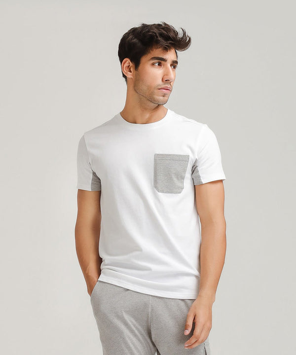 Bandana- Men's Contrast Pocket T-Shirt