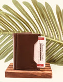 Querro Leather- Card Holder - Brown