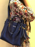 BagX- Alexa Blue 3 Pieces Handbag