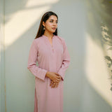 Naaz Couture - Rose Quartz Linen Coord Set