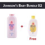Buy One Johnson's Baby Blossoms Powder, 500g & Get Johnson's Htt Massage Lotion, 200ml Free