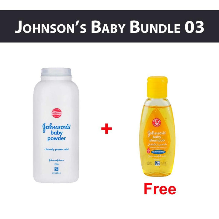 Buy One Johnson's Baby Powder, 100g & Get Johnson's Baby Shampoo, 50ml Free by Bagallery Deals priced at 150 | Bagallery Deals