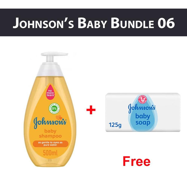 Buy One Johnson's Baby Shampoo, 500ml & Get Johnson's Regular Soap, 125g Free by Bagallery Deals priced at 480 | Bagallery Deals