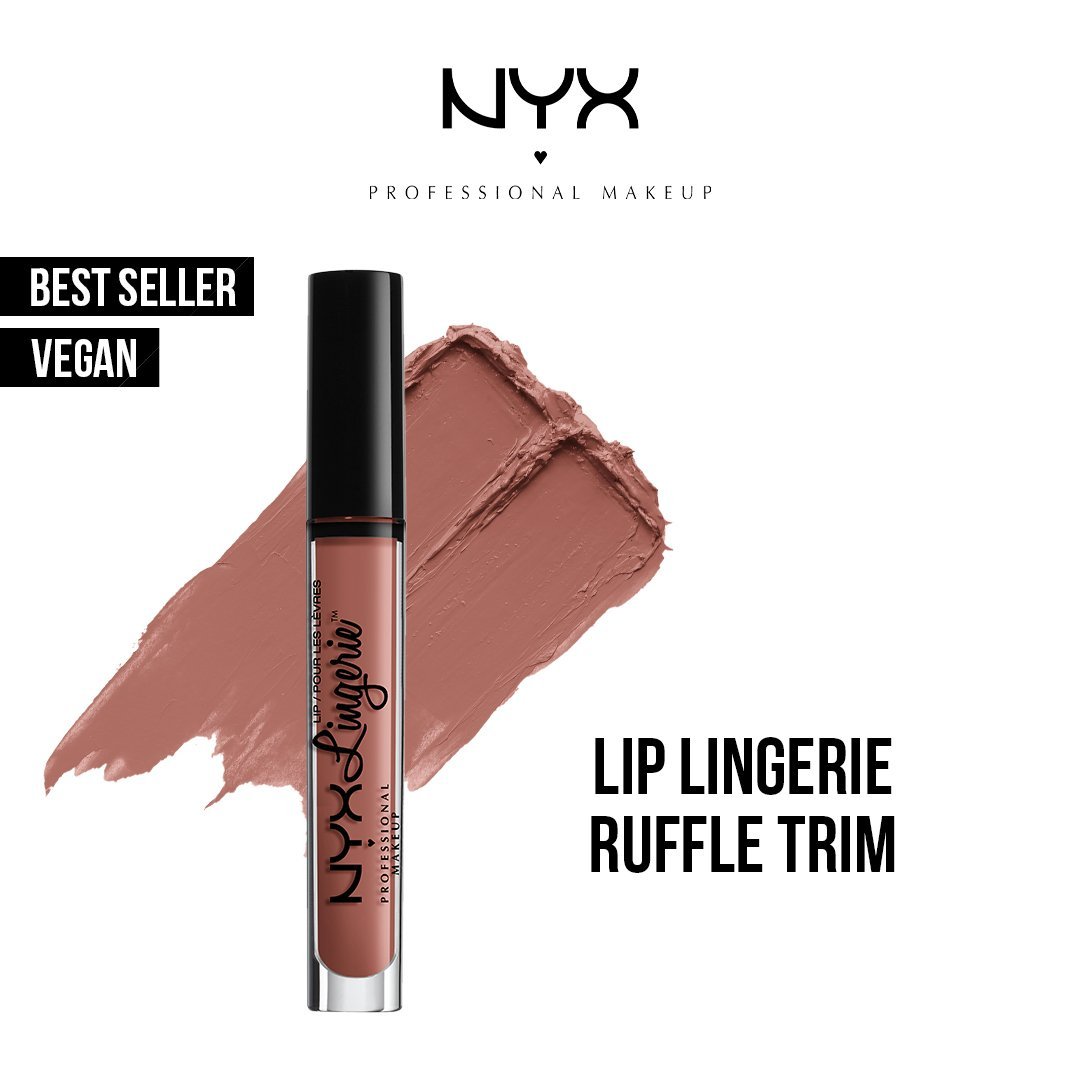NYX Professional Makeup Liquid Lipstick Lip Lingerie 04 Ruffle Trim