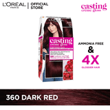 LOreal Paris- Casting Creme Gloss - 360 Dark Red Hair Color