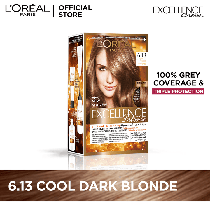 L'Oreal Paris Excellence Intense 6.13 Cool Dark Blonde