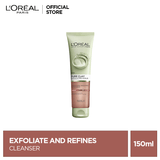 L'Oreal Paris Skincare- Pure Clay Exfoliate and Refine Cleanser, Red 150 ml