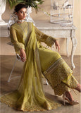 La Fuchsia By Afrozeh Embroidered Chiffon Unstitched 3 Piece Suit - AFR24LFW 02 DIORA