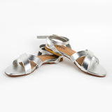 VYBE - Cross Sandal- Silver