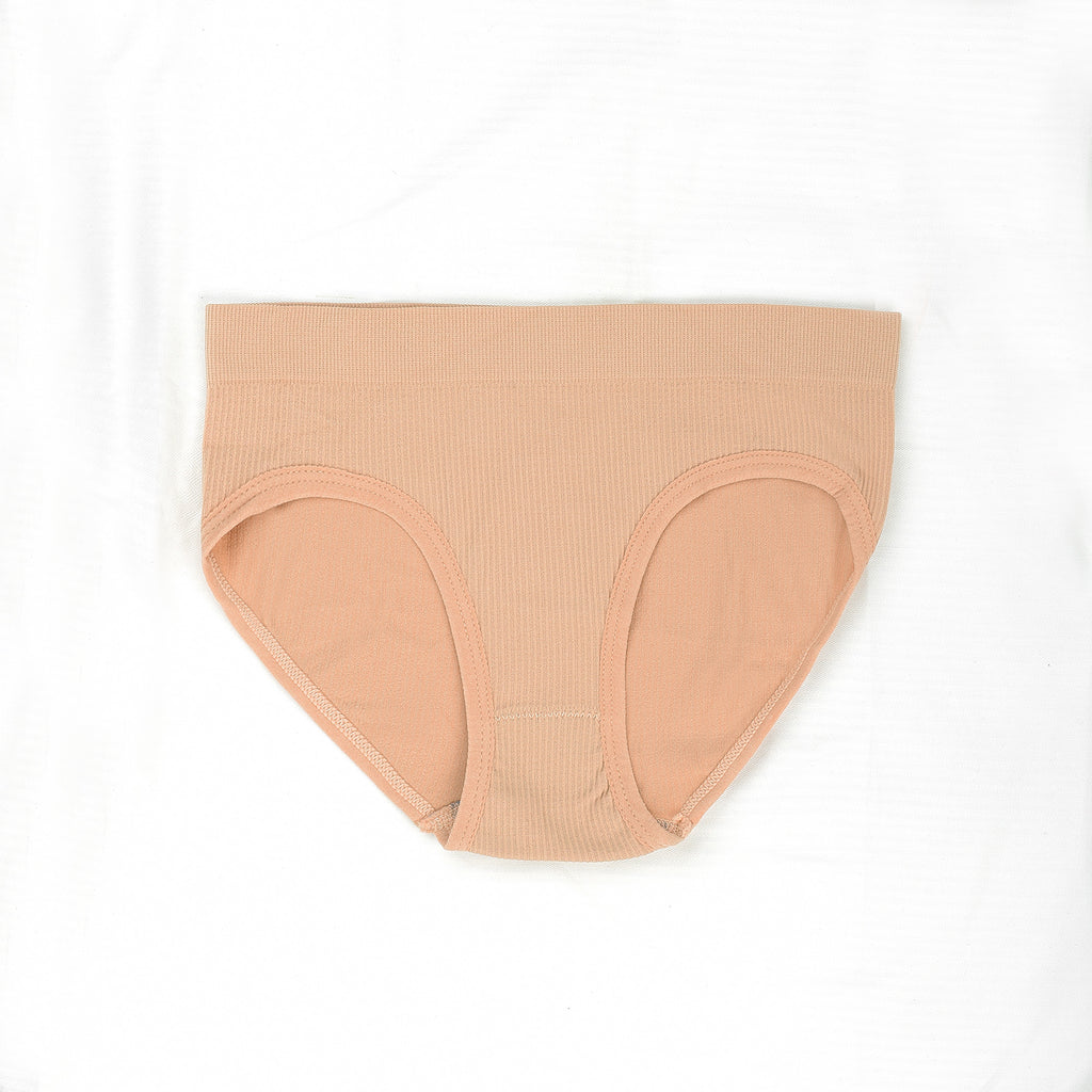 VYBE Seamless Comfy Padded Bra Panty Set Skin Bagallery vybe-seamless-comfy-padded-bra-panty-set-skin-bagallery
