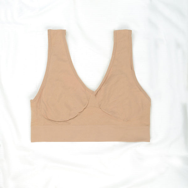 VYBE - Air Bra - Stretchable Non-Padded Bra - Skin