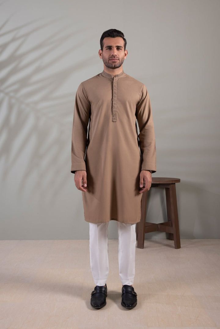 Sapphire- Embroidered Wash & Wear Kurta