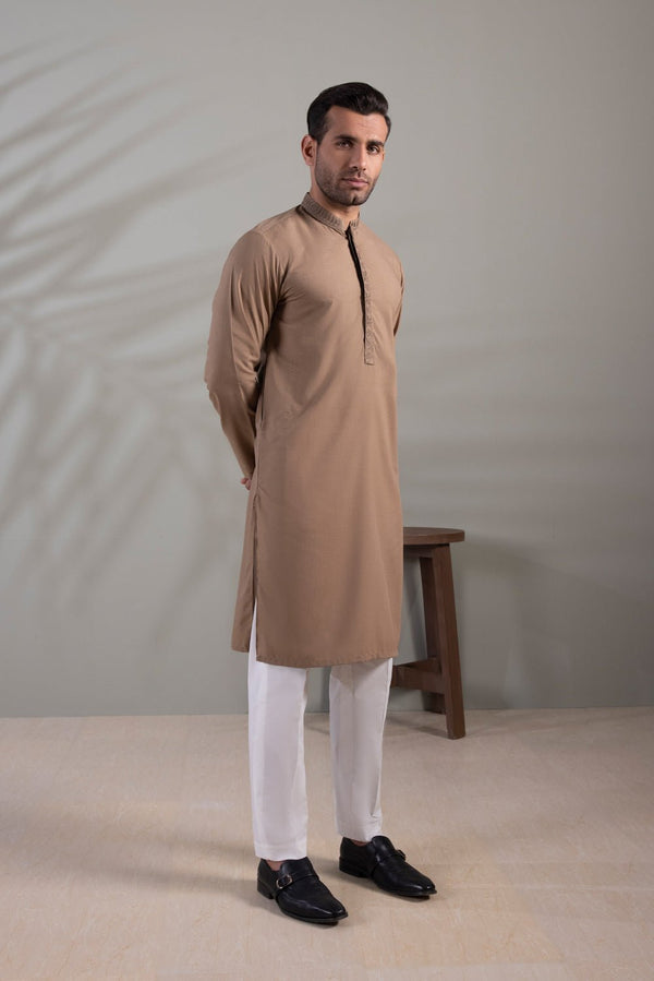 Sapphire- Embroidered Wash & Wear Kurta