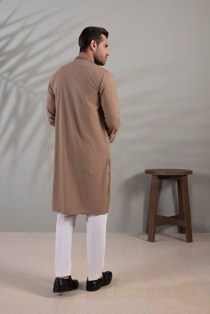 Sapphire- Embroidered Wash & Wear Kurta