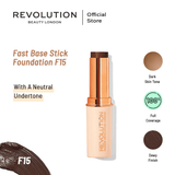 Makeup Revolution-  Fast Base Stick Foundation - F15
