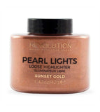 Makeup Revolution- Pearl Lights Loose Highlighter - Sunset Gold