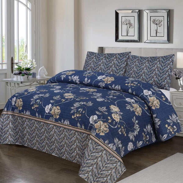 RUCHE - Midnight - King Size Bed Sheet Set