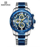 Naviforce - 8020 Fortuitus Chronograph Men Watch - Blue