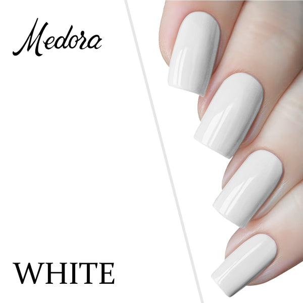 Medora- NailPolish White