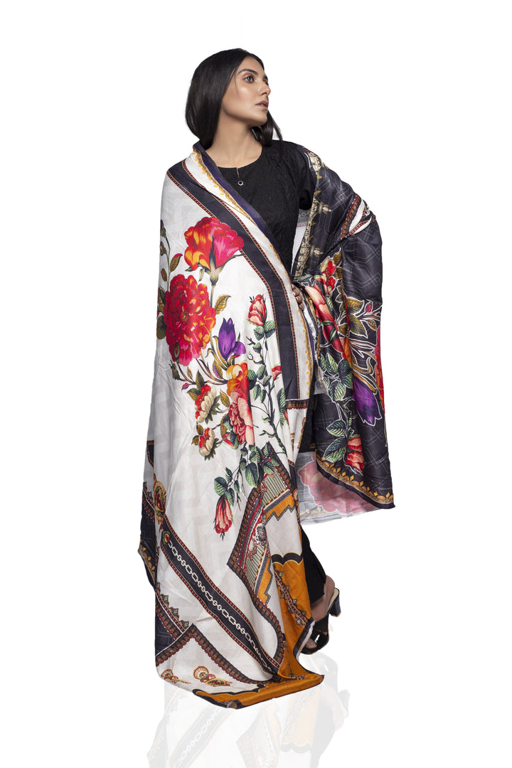 Noor Textile- Winter Viscose Printed Shawl SH-10