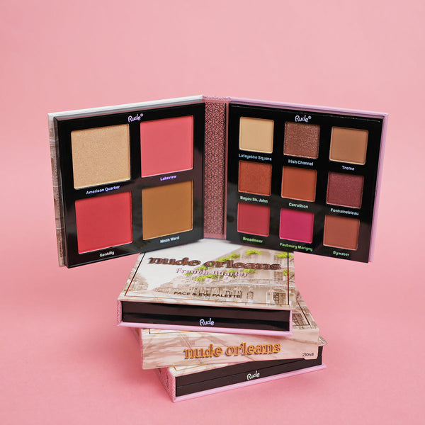 Rude Cosmetics - Nude Orleans Face & Eye Palette