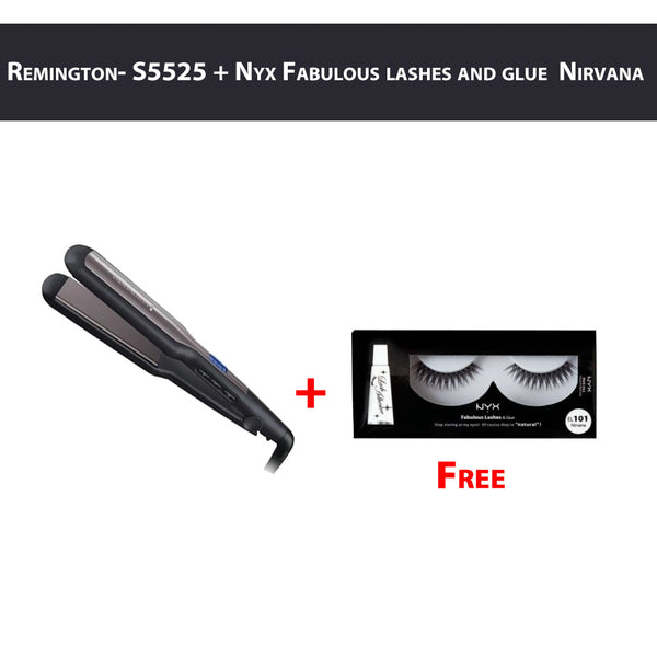 Remington- S5525 + Nyx Fabulous Lashes And Glue Nirvana