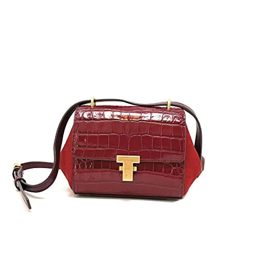 Tory Burch Juliette Embossed Slim walRoma red