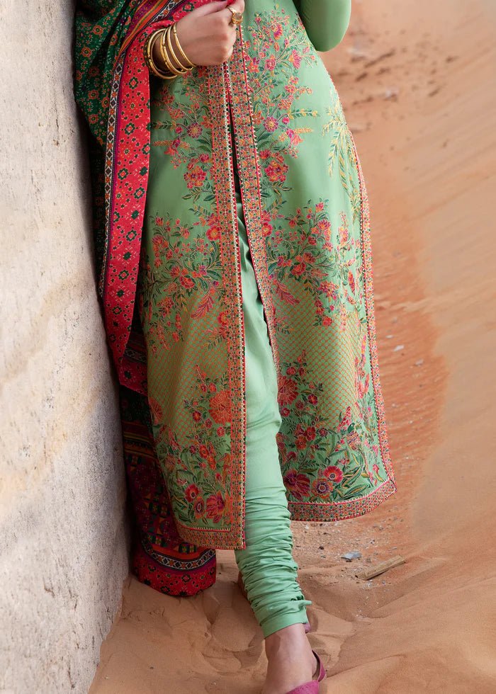 Hussain Rehar- Sarab Summer Lawn '22 Vol II - Unstitched- Hussain Rehar- Fanan