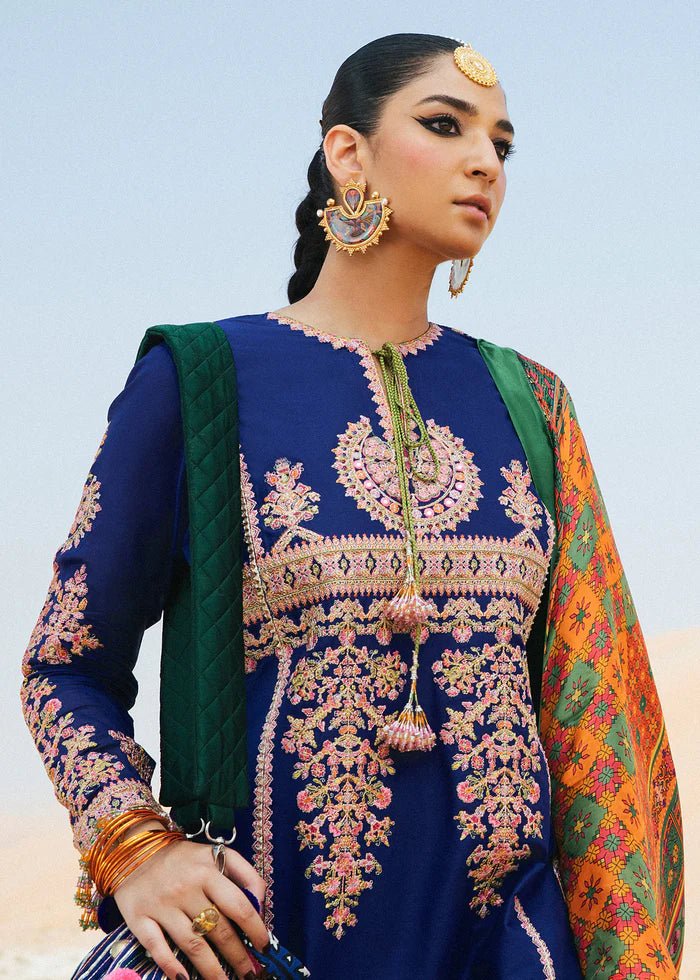 Hussain Rehar- Sarab Summer Lawn '22 Vol II - Unstitched- Hussain Rehar- Nour