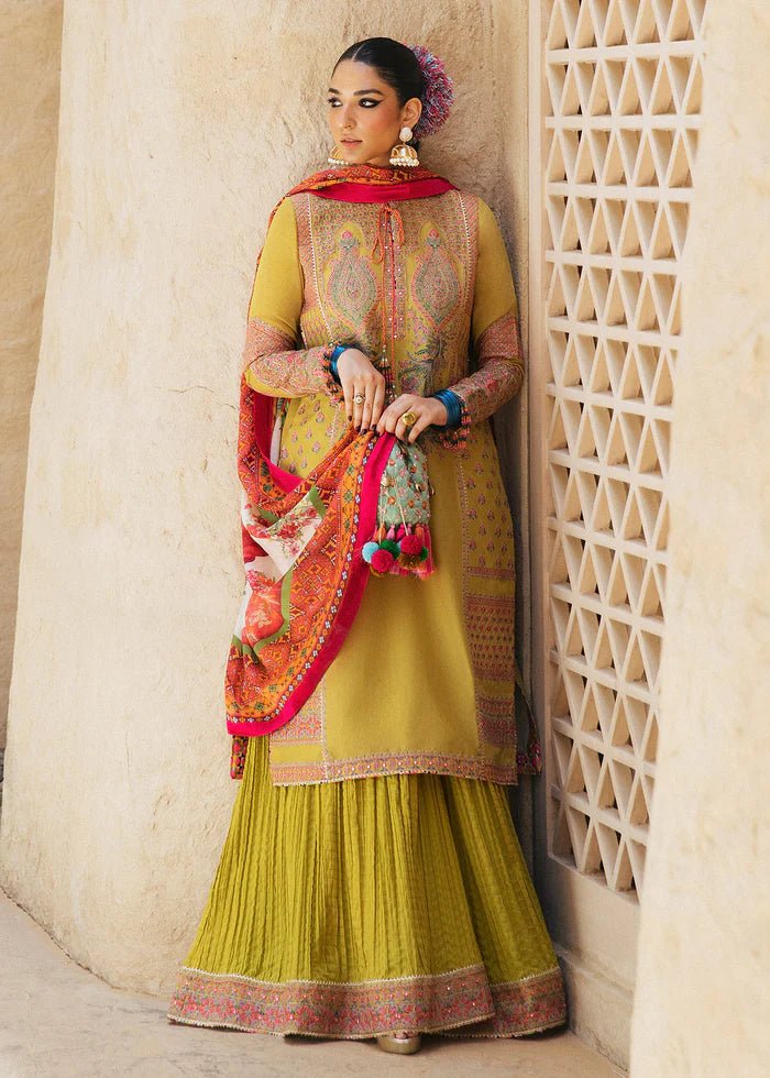 Hussain Rehar- Sarab Summer Lawn '22 Vol II - Unstitched- Hussain Rehar- Dahr