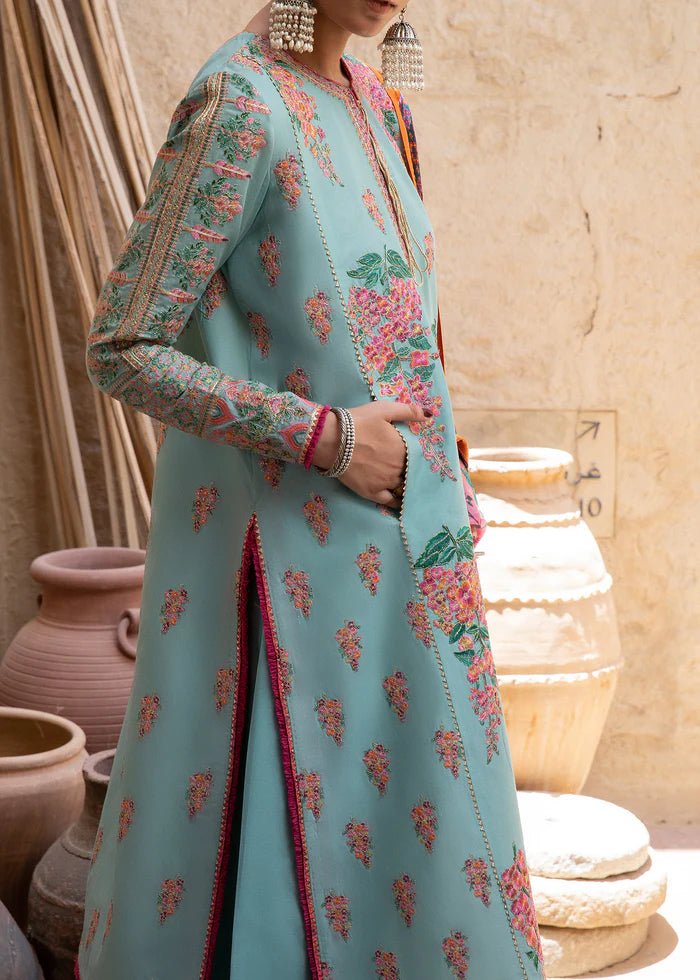 Hussain Rehar- Sarab Summer Lawn '22 Vol II - Unstitched- Hussain Rehar- Elise