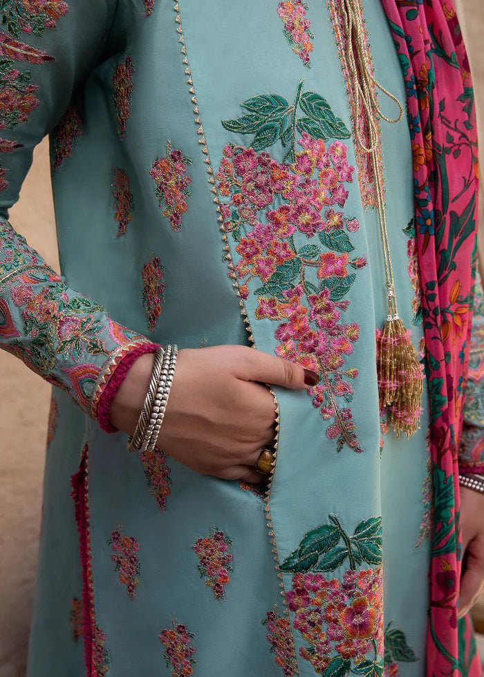 Hussain Rehar- Sarab Summer Lawn '22 Vol II - Unstitched- Hussain Rehar- Elise