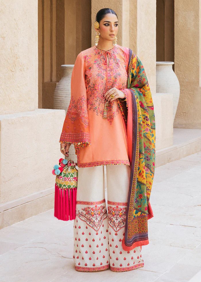 Hussain Rehar- Sarab Summer Lawn '22 Vol II - Unstitched- Hussain Rehar- Ein