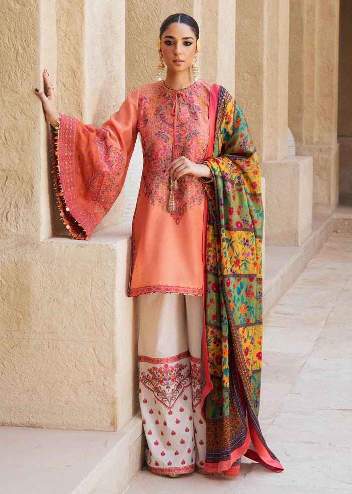 Hussain Rehar- Sarab Summer Lawn '22 Vol II - Unstitched- Hussain Rehar- Ein