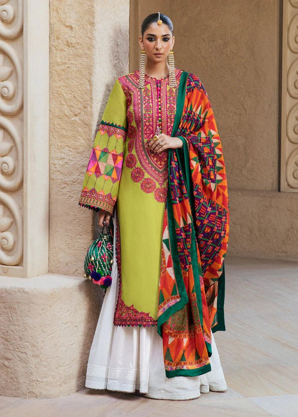 Hussain Rehar- Sarab Summer Lawn '22 Vol II - Unstitched- Hussain Rehar- Saha