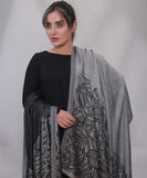 Bagallery Exclusive AcroWool Shawl Gray