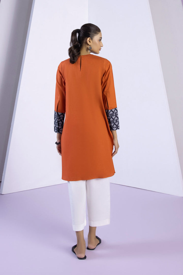 Womens Ready To Wear Orange Shirt