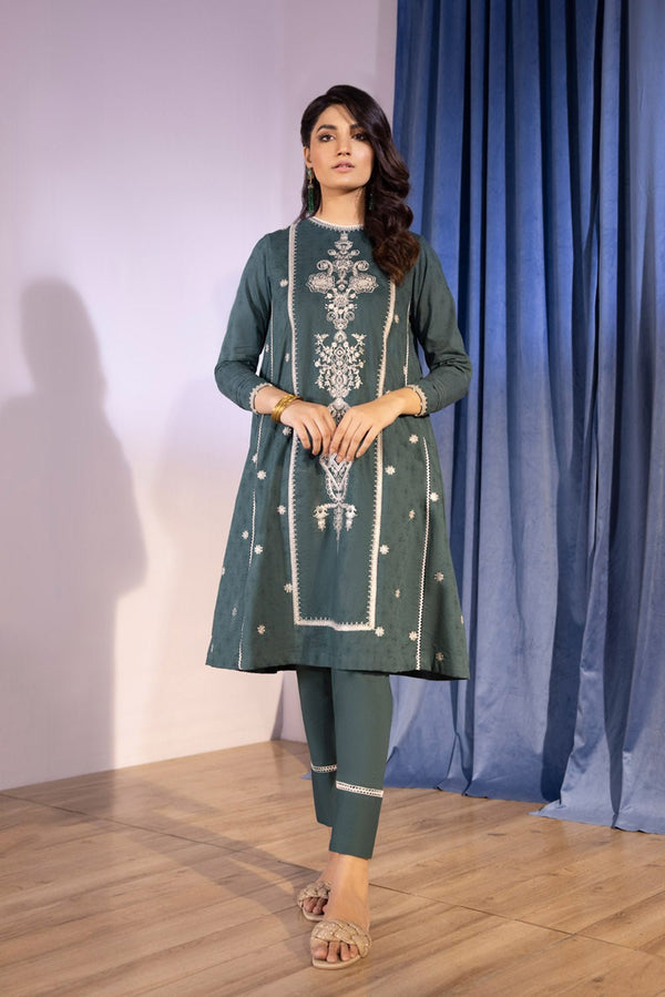 Sapphire- 2 Piece - Embroidered Lawn Suit